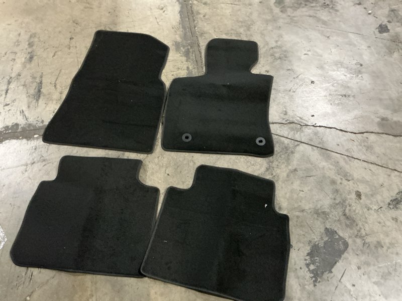 GARTS 4 PCS Both Front and Rear Floor Mats Carpet Black eather Compatible with Honda Accord Sedan ( similar ) 