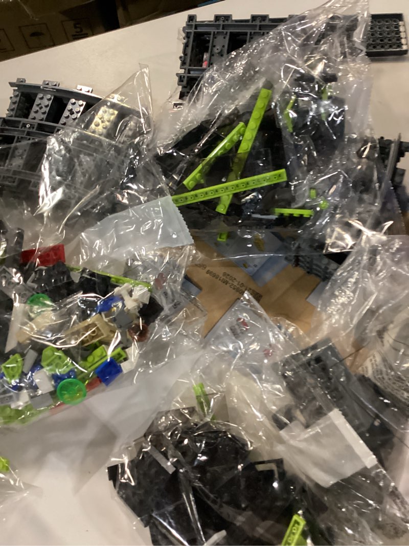 Condition photo showing As Is for lego city express passenger train set - remote controlled train toy w/working headlights, 2 coaches & 24 track pieces - building set gift idea for kids, boys & girls, ages 7+ - 60337 standard packaging