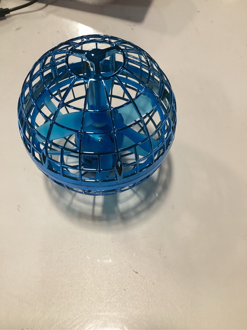 Condition photo showing As Is for Magic Hover Ball - Blue