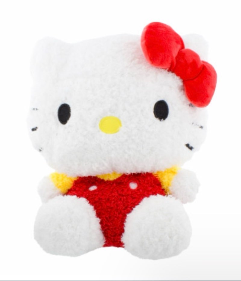 884777 Red Bow Fuzzy Weighted Pillow Buddy