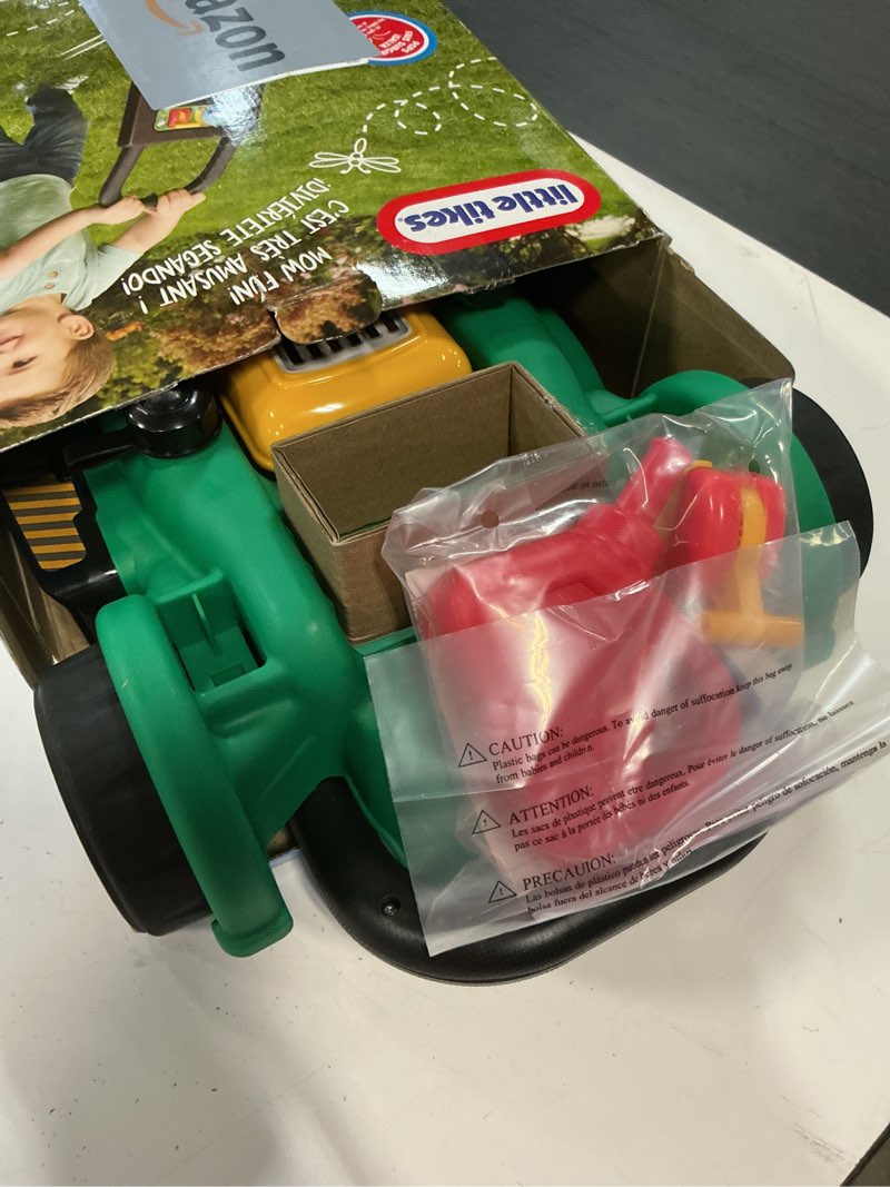 Condition photo showing Good Condition for little tikes gas 'n go mower kids toys for toddlers boys girls age 18 months and older, indoor outdoor push gardening summer toy gifts for birthday