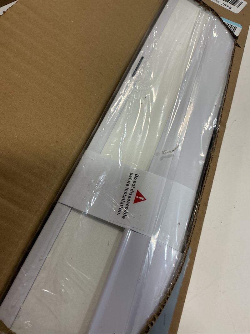 Condition photo showing Good Condition for No Drill Cellular Shades for Indoor Windows, Thermal Insulating & Noise Reducing Honeycomb Blinds, Cordless Free Stop Blinds Light Filtering, White, 26 1/2" W x 64" H 26 1/2"W x 64"H White(light Filtering)