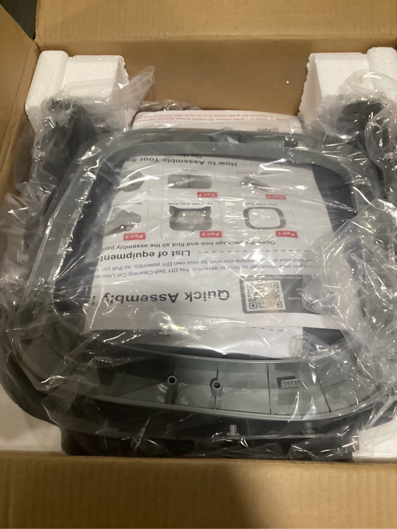 Condition photo showing Good Condition for UPFAS Automatic Cat Litter Box Self Cleaning - APP Control - Weight Monitoring - Ultra-Quiet, Medium Cats and Kittens Litter Box, Safe Anti-Pinch?Assembly Required?- Grey