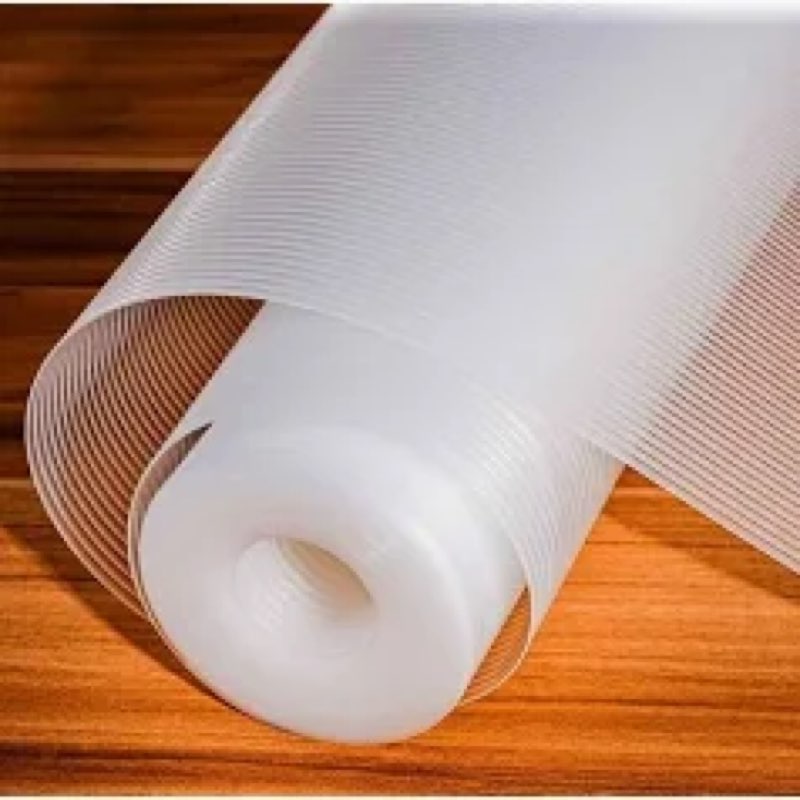 beautysaid shelf and drawer liner for kitchen cabinet, non adhesive non slip shelf paper waterproof 