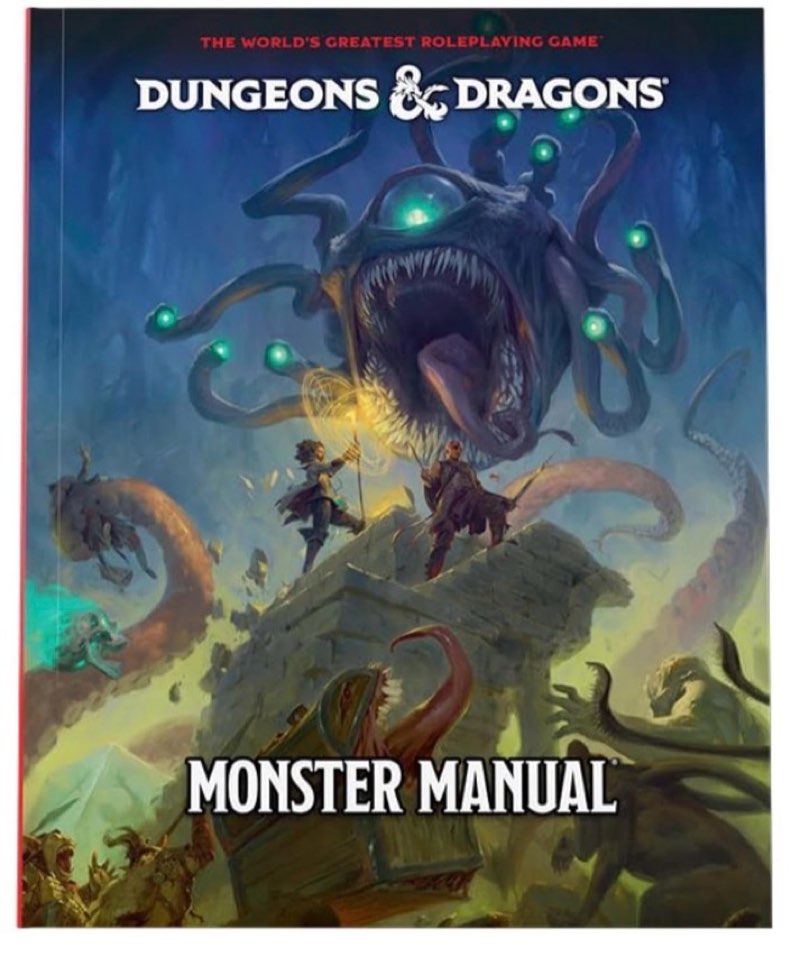Dungeons & Dragons 2024 Monster Manual (D&D Core Rulebook)