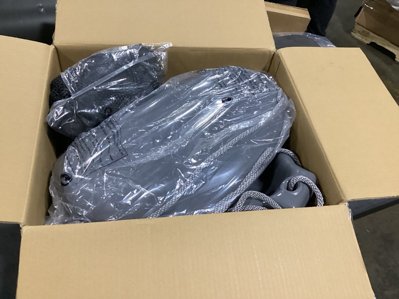 Condition photo showing Good Condition for affordura boat fender 4 pack boat bumpers fenders with 4 ropes, boat bumpers for pontoon boat fenders inflatable 8.5 inch grey