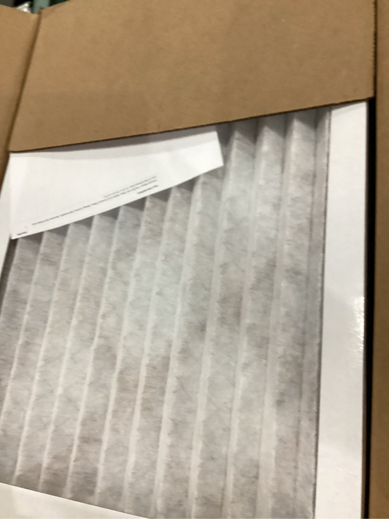 Condition photo showing Good Condition for amazon basics 14x20x1 air filter, merv 8 ac furnace filters, allergy control, electrostatic, removes dust pollen and lint, 6-pack (actual size: 13.75" x 19.75" x 0.75") 14x20x1 merv 8