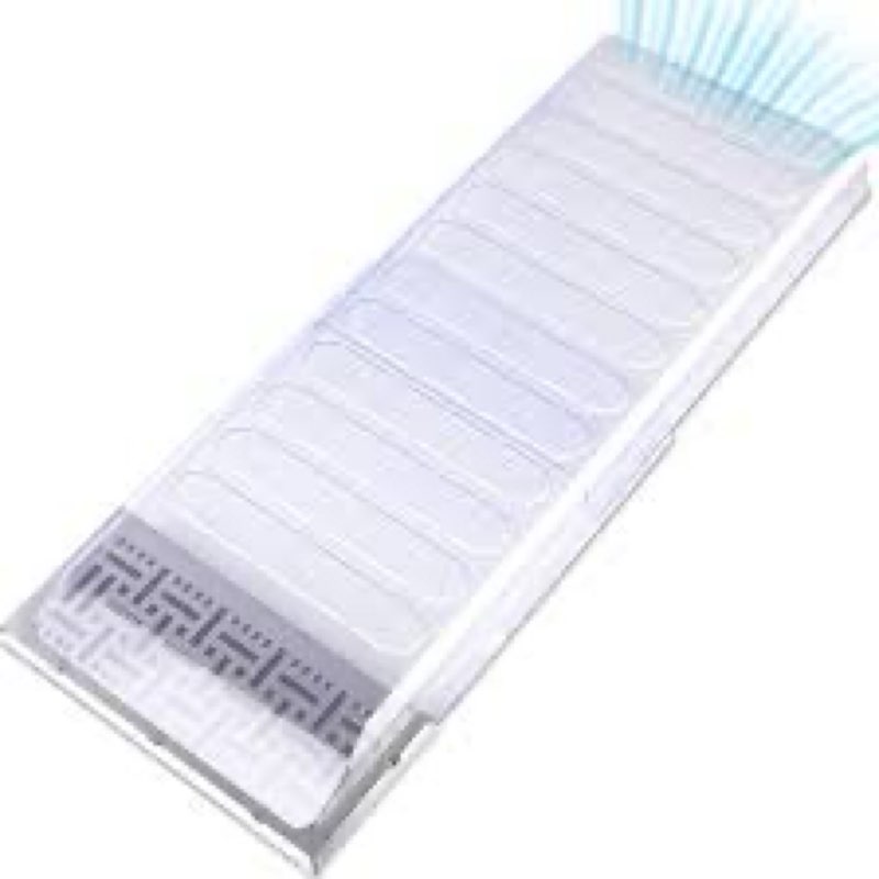 Magnetic Air Vent Extender for Under Furniture with 5 Secured Neodymium Magnets Floor Register Extends from 17\\\" Up to 33\\\", Floor Vent Deflectors for Home Floor 1 Pack