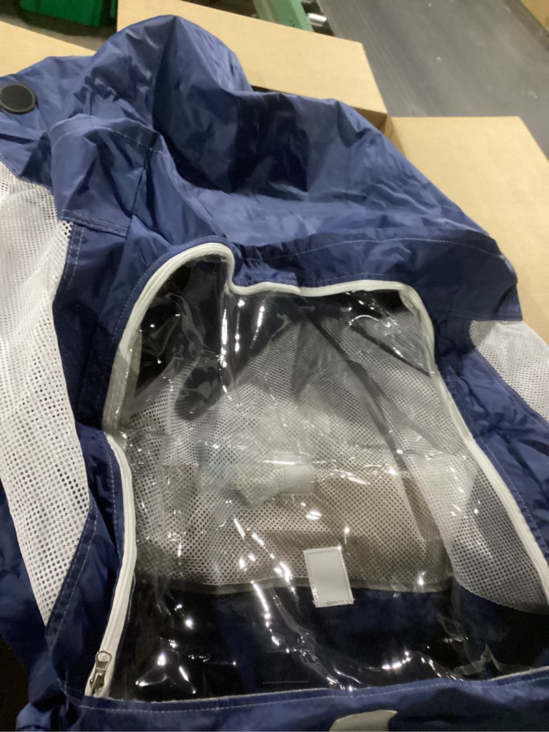 Condition photo showing As Is for similar  to photo 2 person camping tent with rain fly and carrying bag blue