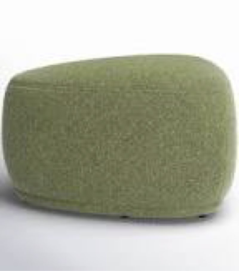 n adna 26.5* triangular upholstered ottoman