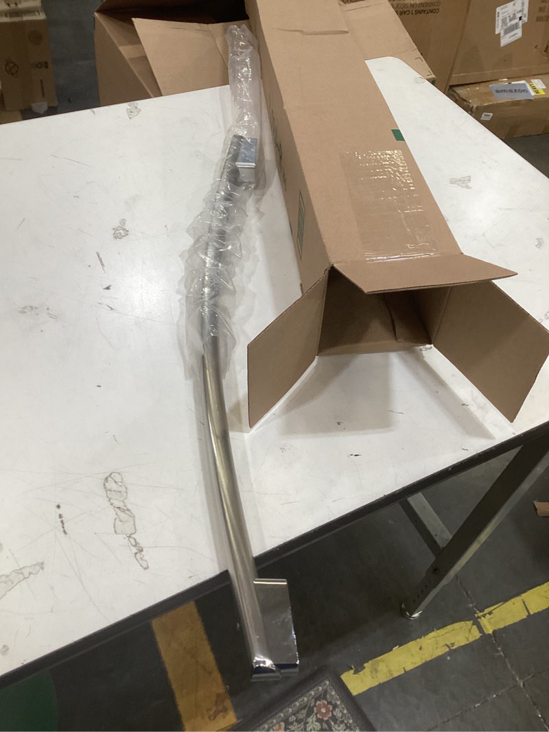 Condition photo showing Good Condition for wr12x34310 stainless steel freezer door handle approx. 27.8", compatible with ge refrigerator, replaces 4960021 ap6994366 ps16220203 eap16220203
