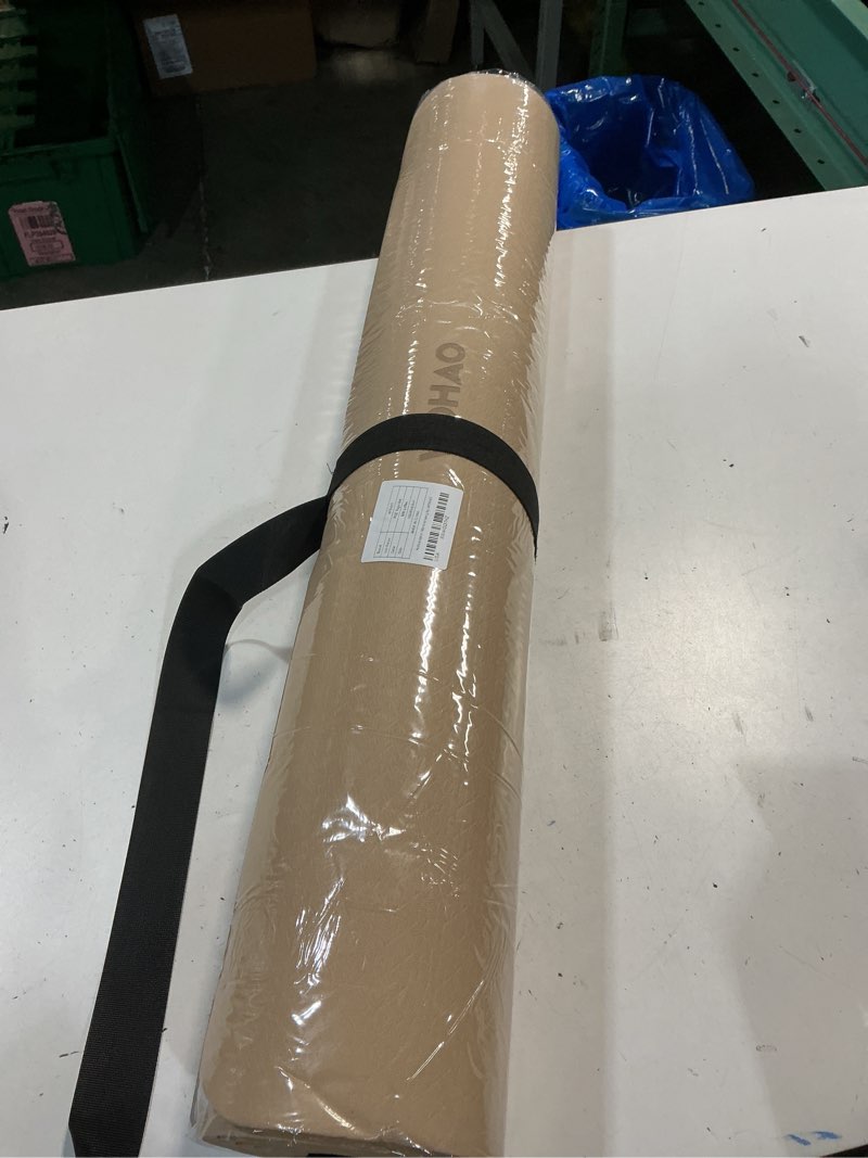 Condition photo showing New/Like New for wohao poe yoga mat milk coffee 