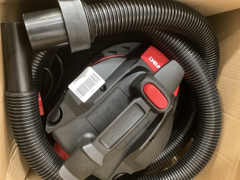 Condition photo showing Good Condition for shop-vac 5761311 12-gallon wet/dry shop vacuum, 6 peak hp, 1.5 inch diameter x 7 foot hose, 20 foot cord, ideal for home, garage, and workshop cleaning