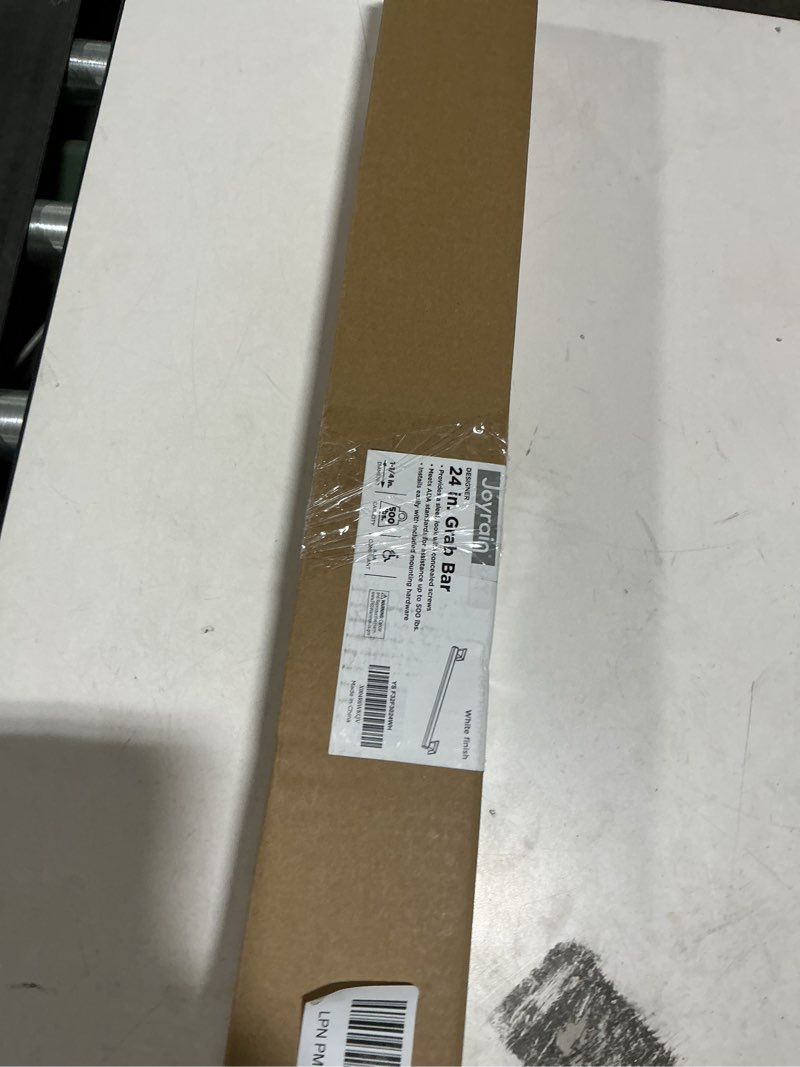 joyrain stainless steel square grab bar - ada compliant 500lb weight limit, 16/24/32 inch bathroom s