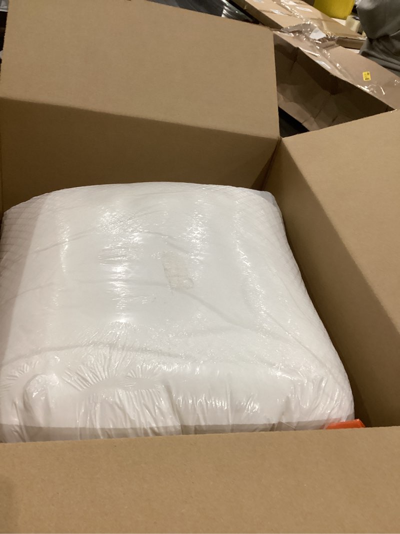 Condition photo showing As Is for Bedsure Waffle Comforter Set Full, Soft and Breathable Coconut White Bedding Comforter Set, 3 Pieces, 1 Waffle Weave Comforter (82"x86") and 2 Pillowcases (20"x26") Full 01 - Coconut White