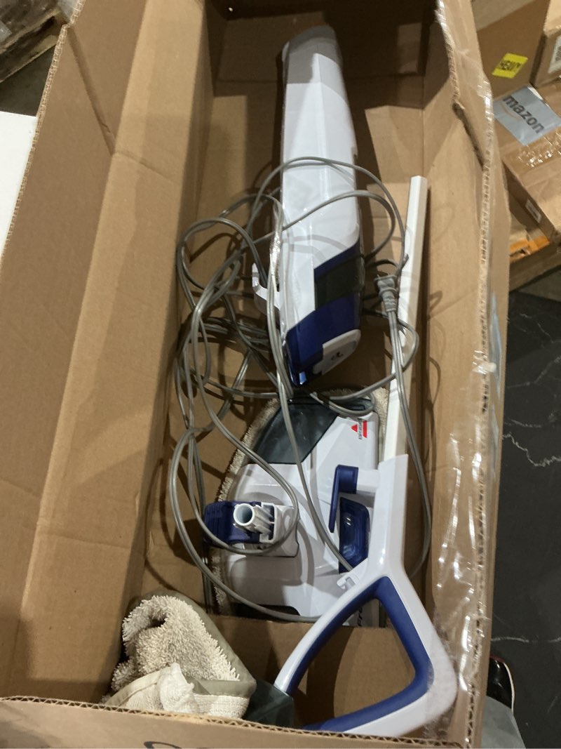 Bissell PowerFresh Deluxe 1806 Steam Mop for Tile, Hardwood & Sealed Floors w/Built?in SpotBoost Bru
