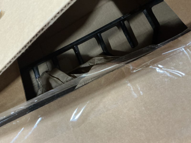 Condition photo showing As Is for allstare 807327101 burner grate replacement parts for frigidaire stove parts kenmore gas range parts 20’’ x 9.6'' stove surface top side grate cast iron rack 1 pack