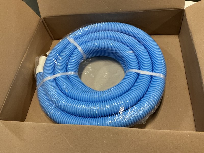 Condition photo showing Good Condition for swimline hydrotools standard swimming pool vacuum hose 1.25" x 18' for inground pools - compatible with vacuum heads, skimmers, filter pump inlets, above ground pools and other pool accessories 1.25 in x 18 ft classic