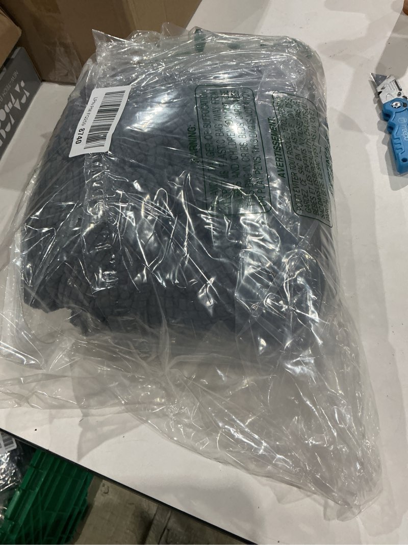 Condition photo showing Good Condition for la meack couch cushion covers for sectional sofa l shape washable separate seat chaise couch cover stretch sofa slipcovers with 2 pcs pillowcases(2 seater + 1 chaise, dark grey) dark grey seat only: 2 seat + 1 chaise
