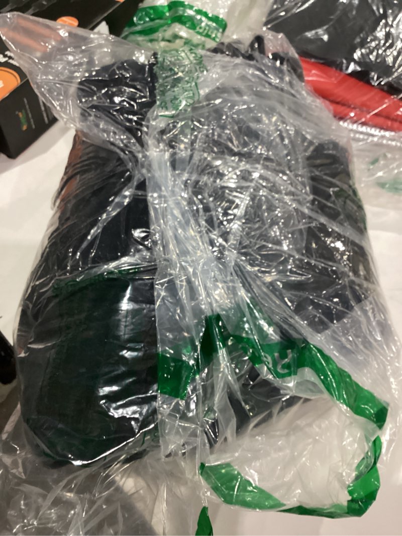 Condition photo showing New/Like New for Joydeco Black 100% Blackout Curtains 96 Inch 2 Panels, Luxury Thermal Insulated Black Velvet Curtains for Bedroom Living Room, Soundproof Blackout Window Drapes, Rod Pocket & Back Tab (52W x 96L) Black 52"W x 96"L (Pack of 2)