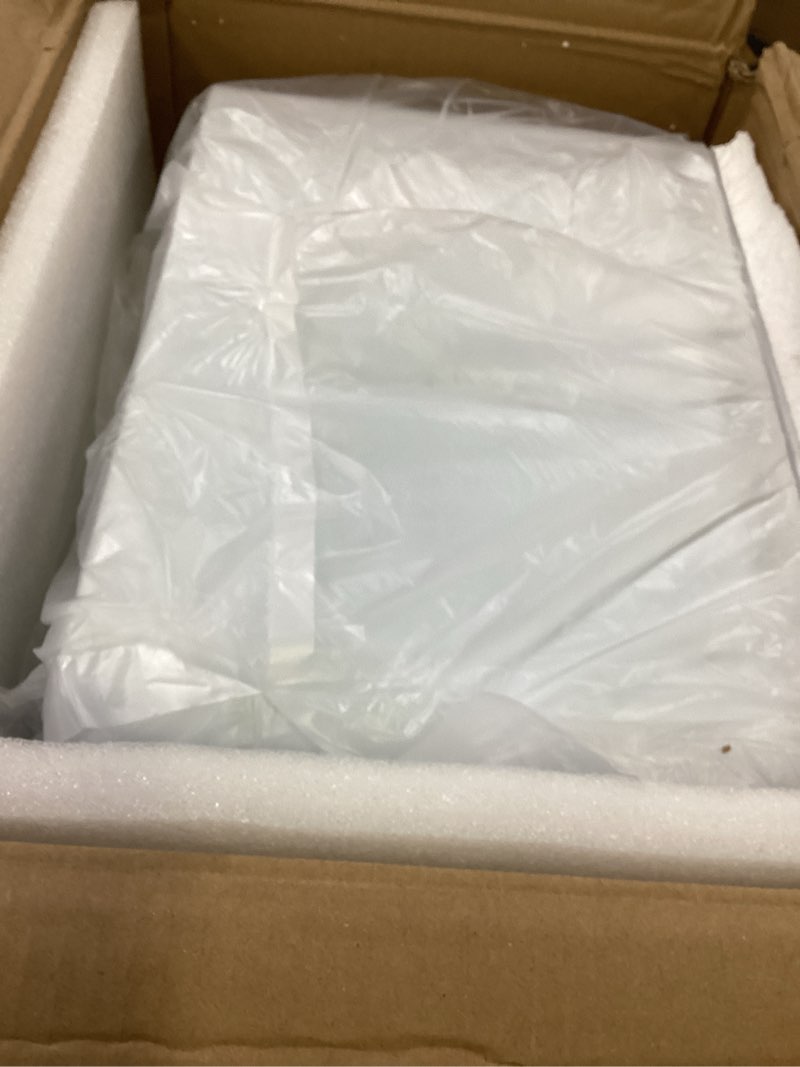 Condition photo showing New/Like New for kapuci modern minimalism design auto-open safe, 0.78 cubic feet digital safe box with full felt lining, high capacity safety steel household wardrobe,bedroomoffice,hotel, jewelry(white) password 0.78 cuft/password/white