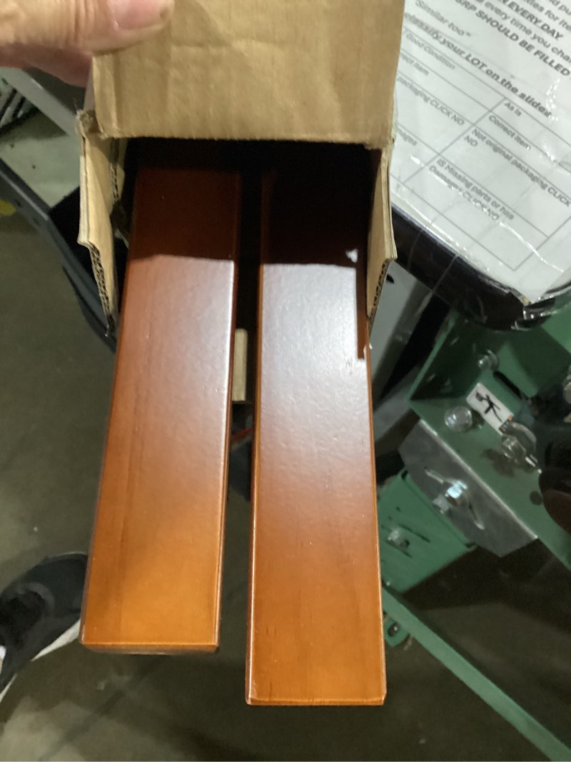 Condition photo showing As Is for ingenuity banister to banister gate mounting kit - fits round or square banisters, accommodates most hardware & pressure mount baby gates up to 37” tall, gate sold separately banister kit