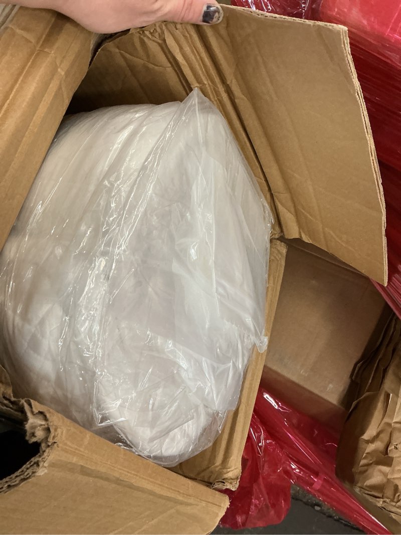 Condition photo showing New/Like New for FDW | 6 Inch Queen Mattress | Medium Firm | Gel Memory Foam Mattress | White | Bed in a Box, CertiPUR-US Certified | Pressure Relief, Cooling Ventilated Foam | Washable Removable Cover White Queen 6 IN