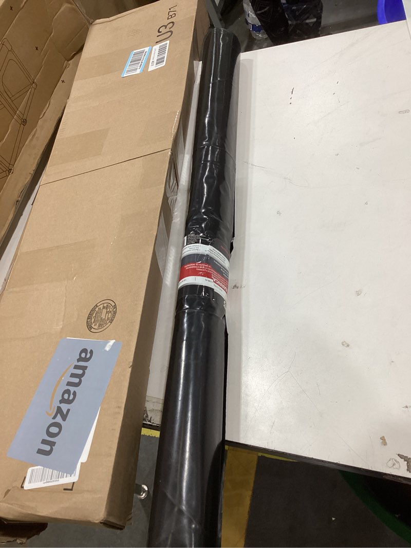 Condition photo showing Good Condition for ROBERTS 70-115 Moisture Barricade Underlayment Film, for Vinyl, Laminate SPC, Engineered Wood Floors, 6 mil. Thick, Polyethylene, 120 Sq. Foot Roll, Black 120 Sq. Ft.