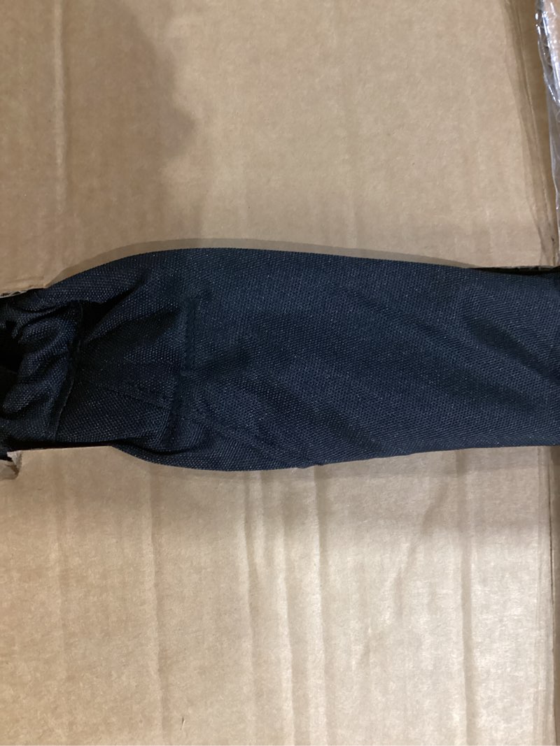 Condition photo showing As Is for 900D Waterproof T-Top Boat Center Console Cover, Heavy Duty Marine Grade Polyester Fabric, Fit T-Top Center Console 95" L 59" W 72" H, Black