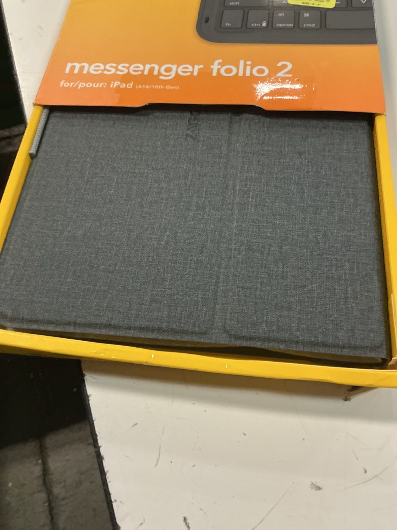 Condition photo showing Good Condition for zagg - messenger folio 2 keyboard & case for apple ipad 10.9" 10th gen