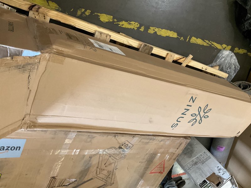 Condition photo showing Good Condition for Zinus 12 Inch Queen Cooling Comfort Hybrid Mattress [New Version], Fiberglass Free, Medium Firm Feel, Motion Isolation, Certified Safe Foams & Fabric White Queen 12" Modern Hybrid