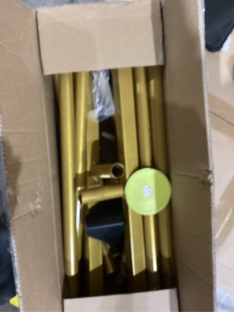 Condition photo showing Good Condition for 7.2FT Metal Arch Backdrop Stand, Backdrop Arch Stand, Decoration Wedding Arch Stand, Gold Balloon Arch Stand for Party Backdrop