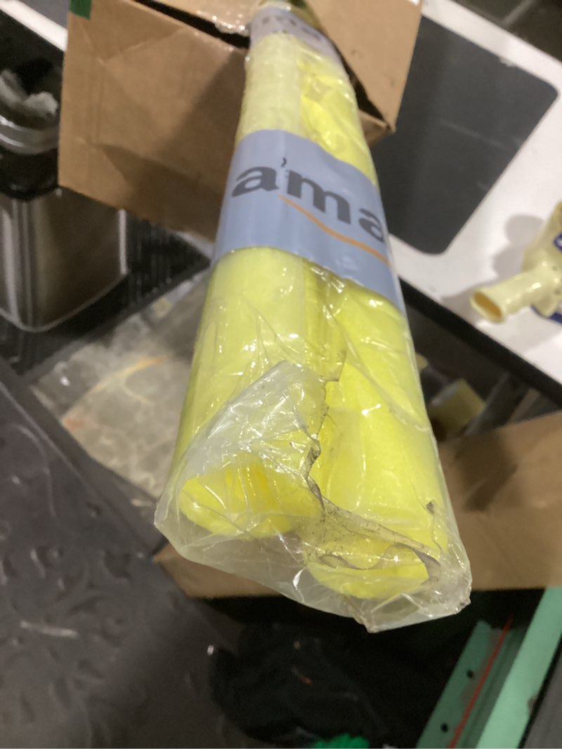 Condition photo showing New/Like New for hollowfly 2 pcs pool noodles floating 1.6 x 40 inches small pool noodles foam tube hollow floating training device swimming craft projects padding bumper yellow