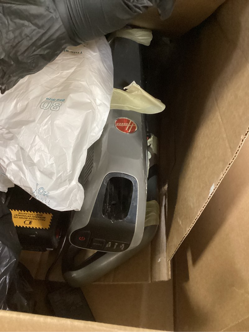 Condition photo showing As Is for Hoover ONEPWR Evolve Pet Cordless Vacuum Cleaner, Lightweight Stick Vac, Small Upright Vacuum Cleaner, Ideal for Pet Hair, Large Dirt Cup Capacity, Cordless Vacuum Cleaners for Home Use