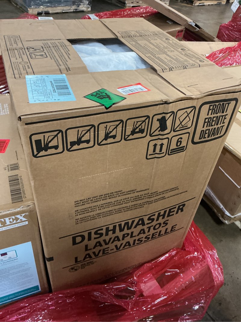 Condition photo showing New/Like New for frigidaire fdpc4314a 24 inch wide 14 place setting built-in front control dishwasher with 5 wash cycles and maxdry™ - white