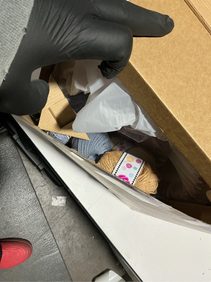 Condition photo showing Good Condition for Sentro Knitting Machine 48 Needles Smart Crochet Knitting Machine with Row Counter for Adults and Beginners, Automatic Circular Weaving Knitting Loom Machine Kit for Hat,Socks,Scarves,Gloves