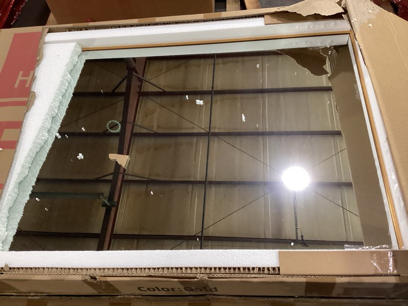 Condition photo showing Good Condition for NeuType Full Length Floor Mirror Standing Hanging or Leaning Against Wall, Large Rectangle Bedroom Dressing Mirror Wall-Mounted, Aluminum Alloy Thin Frame, 65"x22"