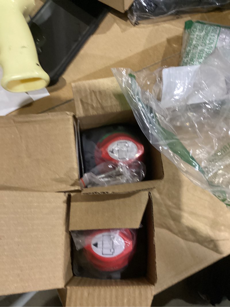 Condition photo showing Good Condition for Battery Disconnect Switch, Gioyonil 12-48V Master Power Cut Shut Off Isolator 275Amps Camper Travel Trailer Switch for Car RV ATV Boat Marine Truck, 2 Pack