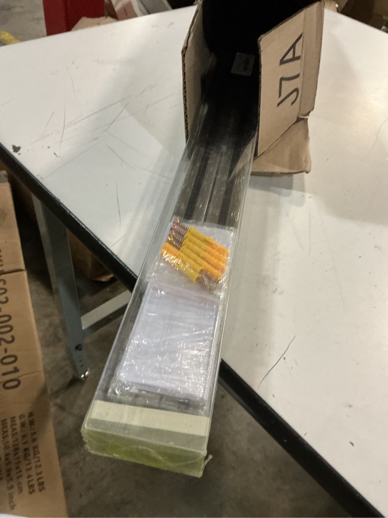 Condition photo showing Good Condition for curtain track ceiling mounted rail for curtains, drapes, and room dividers ceiling or wall mount curtain track room divider-sliding curtain rail 2m black