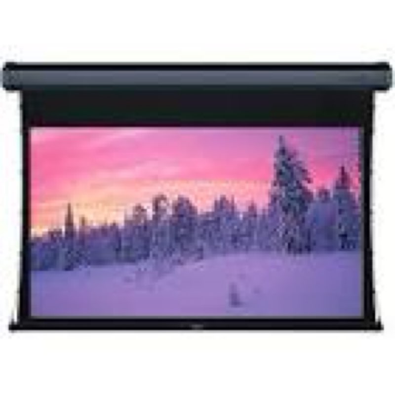 STR-169150 Silver Ticket, 150" 16:9 4K / 8K Fixed Frame Projector Screen, White Material