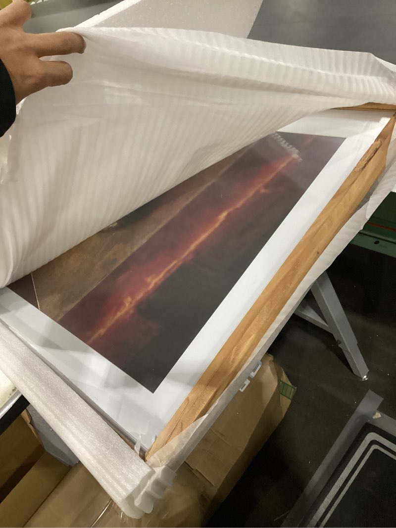 Venusmiles Picture Frame 22x28 Old Elm Wood, Photo Poster Frame for Gallery Wall, 18x24 with Mat or 