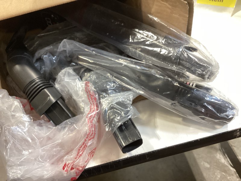 Condition photo showing As Is for shark | pet cordless vacuum cleaner | led headlights | removable handheld vacuum for pet hair | crevice tool & pet multi-tool included | 40min runtime | for carpet & hard floors | grey | ix141 pet cordless essential
