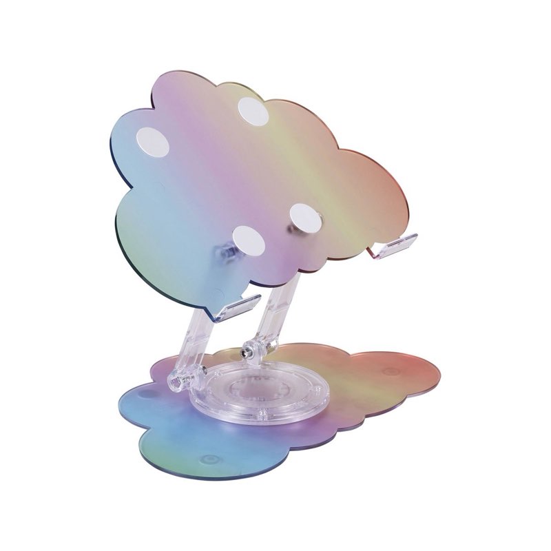 (pack of 2) vivitar acrylic laptop stand - cloud iridescent