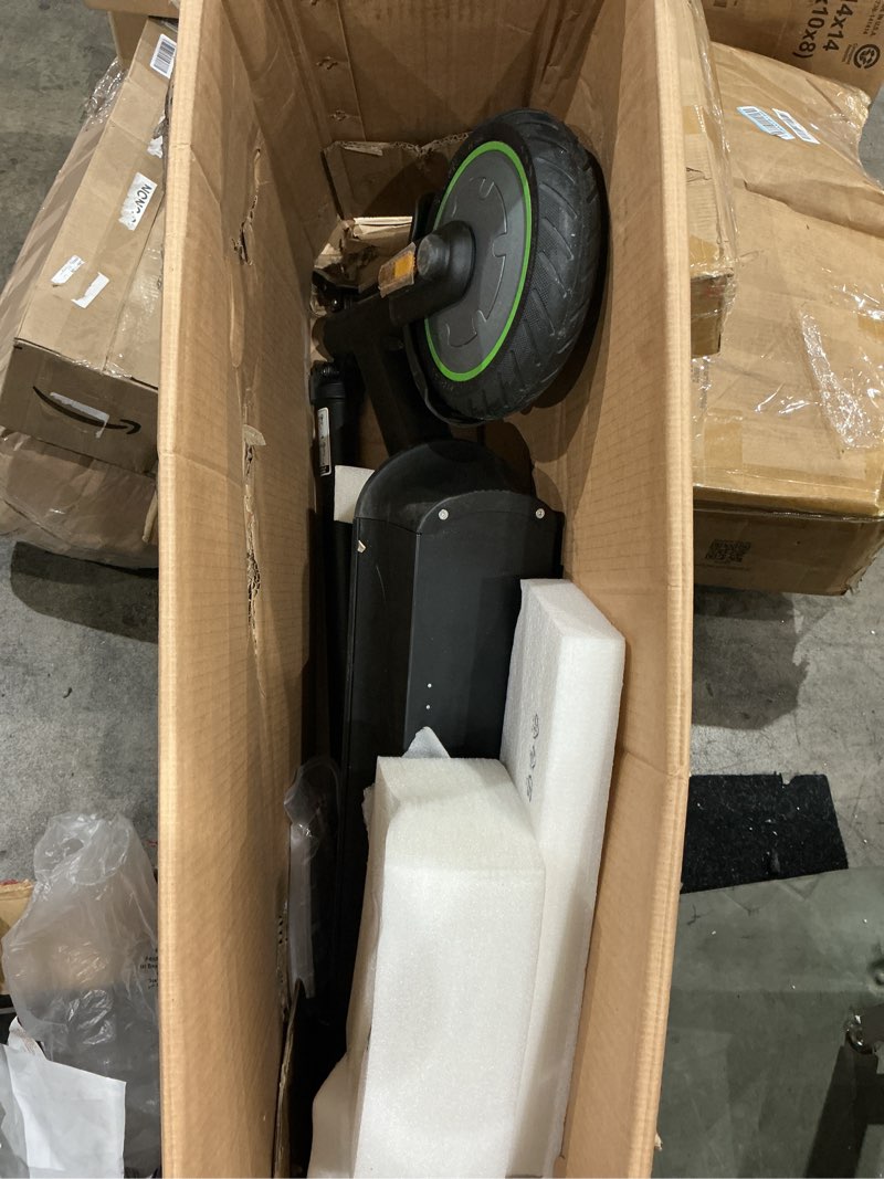 Condition photo showing Good Condition for acer electric scooter for adults, 500w peak motor, max speed 15.5mph, 20 mile long range, 8.5” soild tires, double brake system folding e-scooter commuter (es series 3) black