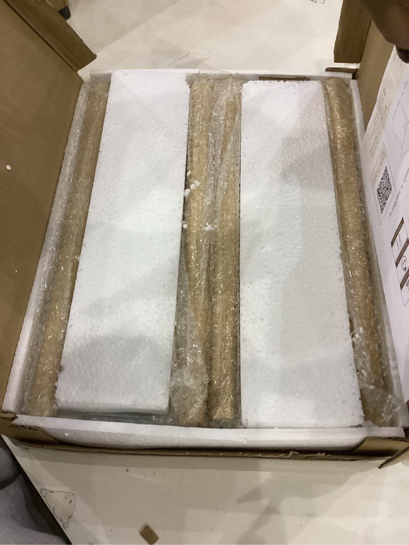 Condition photo showing Good Condition for FORAOFUR Nursery Side Table, Small End Table Accent Table Living Room Balcony Office, Modern Side Bedside Home Decor, for Small Spaces, Easy Assembly White 1