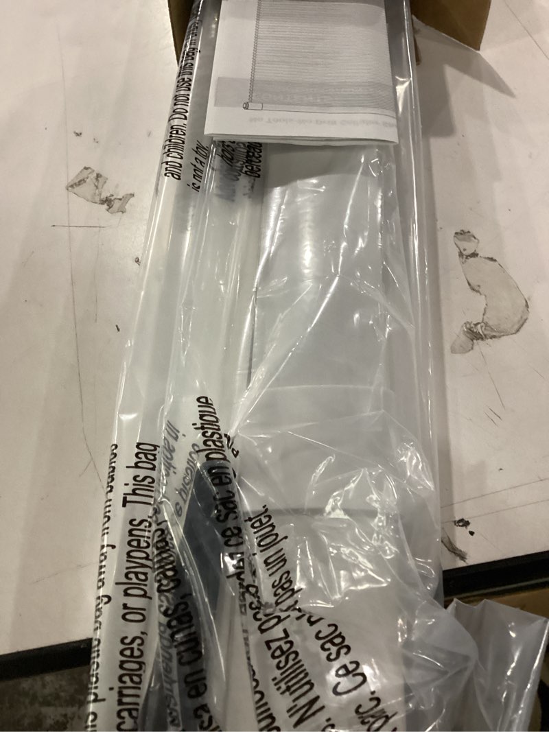 Condition photo showing New/Like New for lazblinds no tools no drill cordless cellular shades, light filtering honeycomb shades for home, thermal insulation blinds for windows, 30" w x 36" h, white light filtering-white 30" w x 36" h