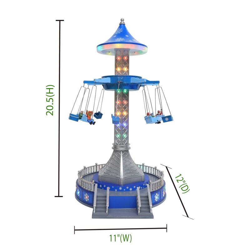 Carole Towne Carole Towne Lighted Musical Building