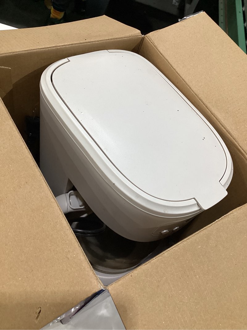 Condition photo showing As Is for Mr. Coffee 12-Cup Programable Coffee Maker Black/Stainless Steel: Drip, Automatic Shut-Off, Dishwasher-Safe Parts, USED, NOT TESTED