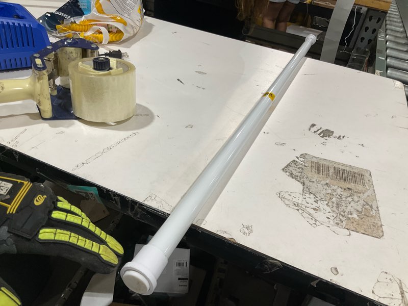 Condition photo showing As Is for curtain rod