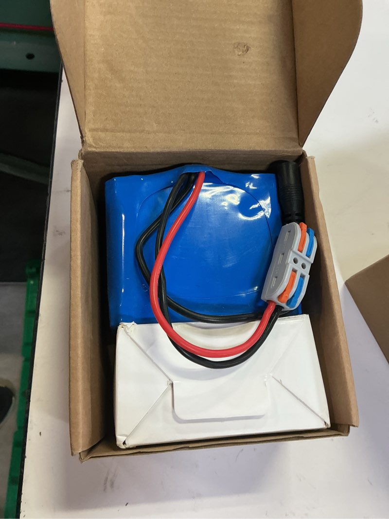 Condition photo showing Good Condition for KBT 24V 10Ah Rechargeable Lithium Battery with Charger, Charging Cable, Cable Connector
